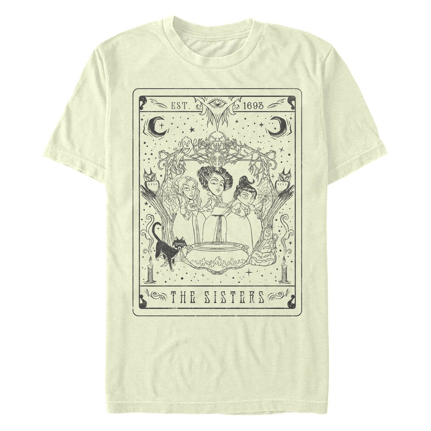 Men's Disney The Sisters Tarot T-Shirt - MARVEL PRODUCTS AND MORE