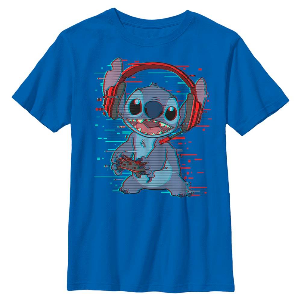 Boy's Disney Stitch Games T-Shirt - MARVEL PRODUCTS AND MORE