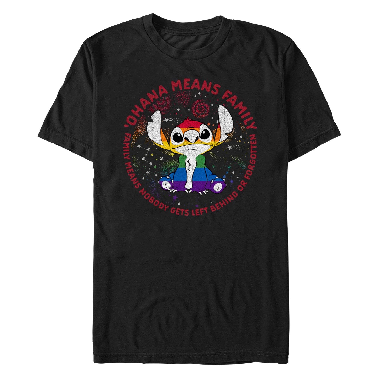 Men's Disney Ohana Pride T-Shirt - MARVEL PRODUCTS AND MORE