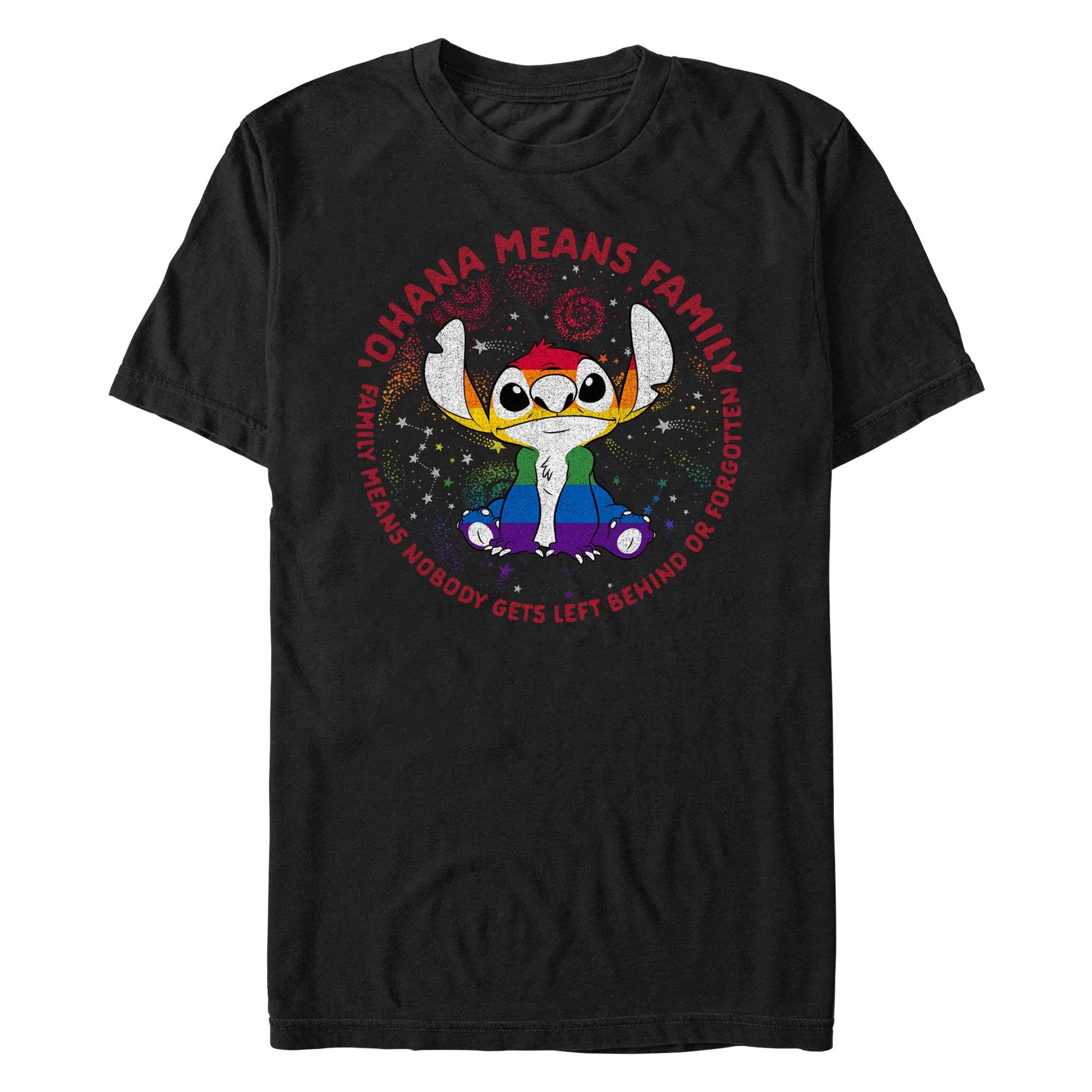 Men's Disney Ohana Pride T-Shirt - MARVEL PRODUCTS AND MORE