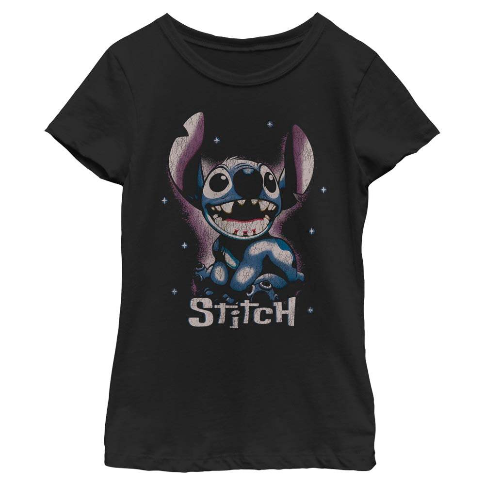 Girl's Disney Dark Stitch T-Shirt - MARVEL PRODUCTS AND MORE