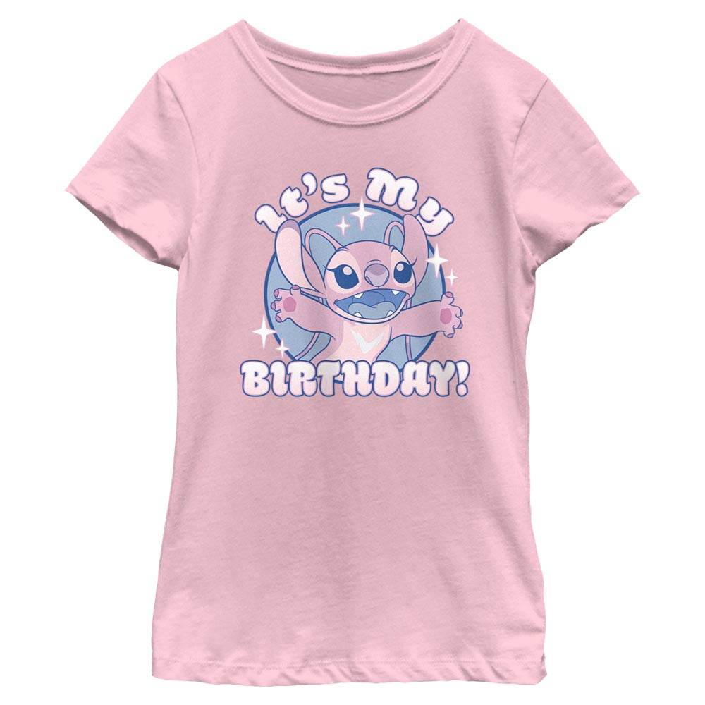 Girl's Disney Angel Birthday T-Shirt - MARVEL PRODUCTS AND MORE