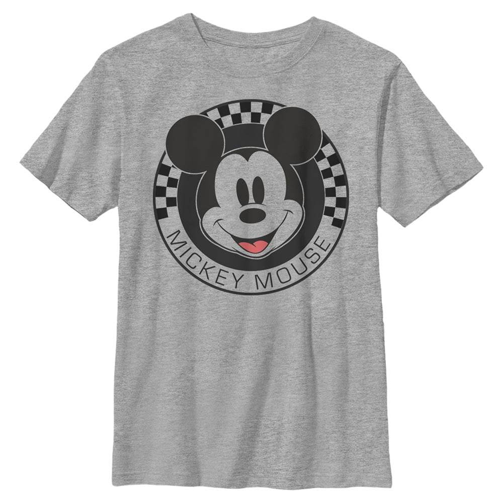 Boy's Disney MIckey Mouse Checkered T-Shirt - MARVEL PRODUCTS AND MORE