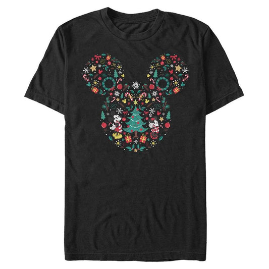 Men's Disney Christmas Silhouette T-Shirt - MARVEL PRODUCTS AND MORE