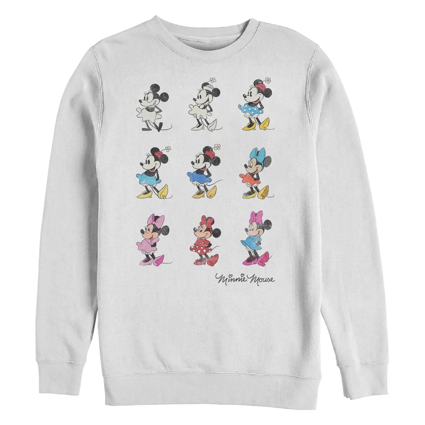 Men's Disney Minnie Evolution Sweatshirt - MARVEL PRODUCTS AND MORE