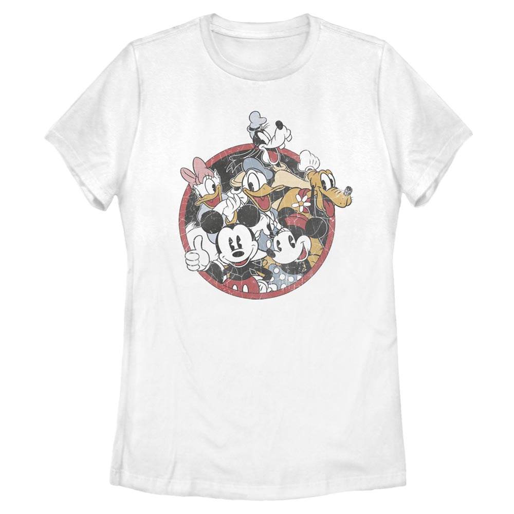 Women's Disney Retro Groupie T-Shirt - MARVEL PRODUCTS AND MORE