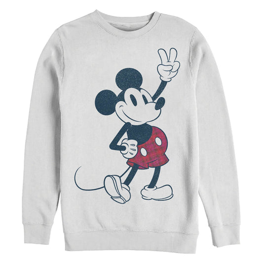 Men's Disney Plaid Mickey Sweatshirt - MARVEL PRODUCTS AND MORE