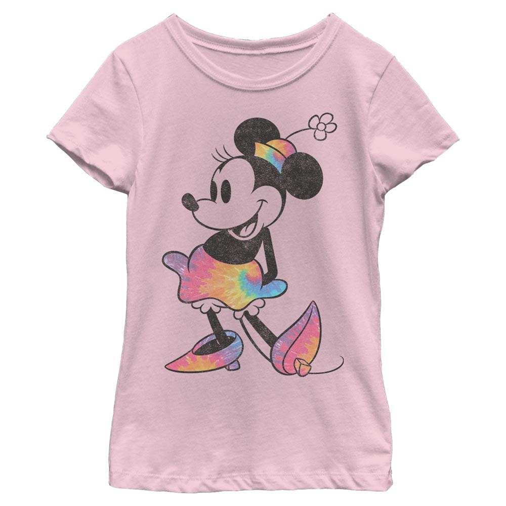 Girl's Disney Tie Dye Minnie T-Shirt - MARVEL PRODUCTS AND MORE