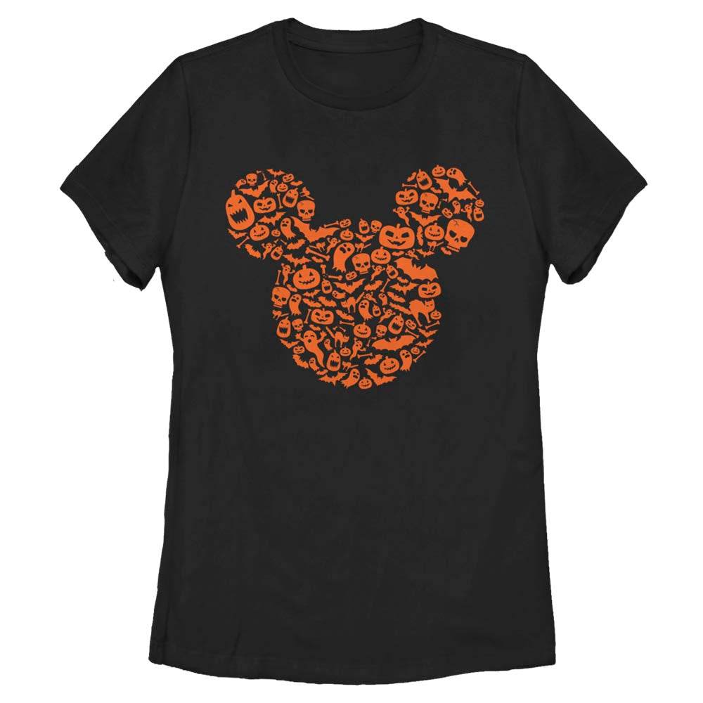 Women's Disney Halloween Mouse Icon T-Shirt - MARVEL PRODUCTS AND MORE
