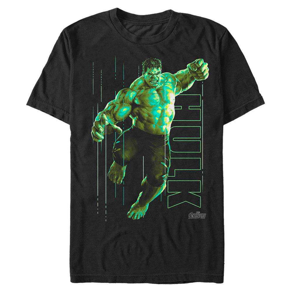 Men's Marvel Hulk Glow T-Shirt - MARVEL PRODUCTS AND MORE
