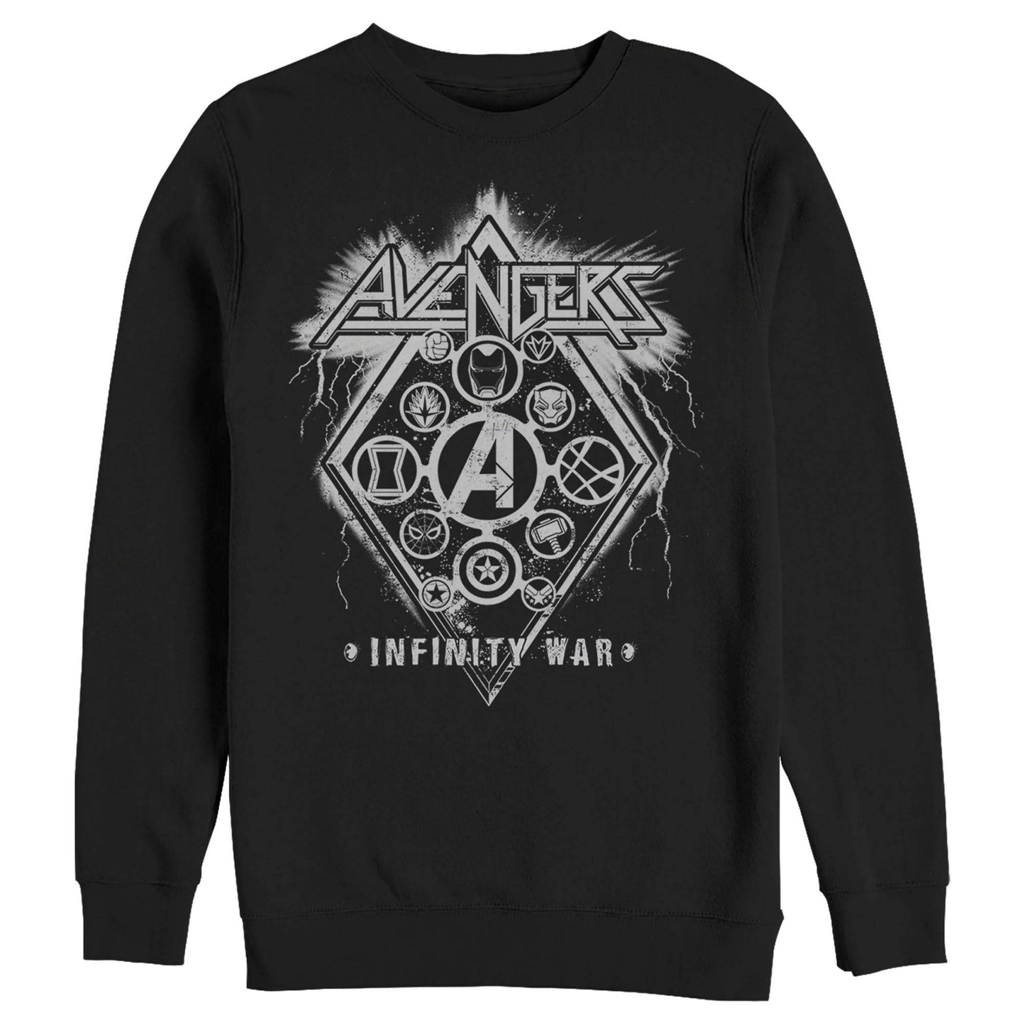 Men's Marvel Avengers Concert Sweatshirt - MARVEL PRODUCTS AND MORE