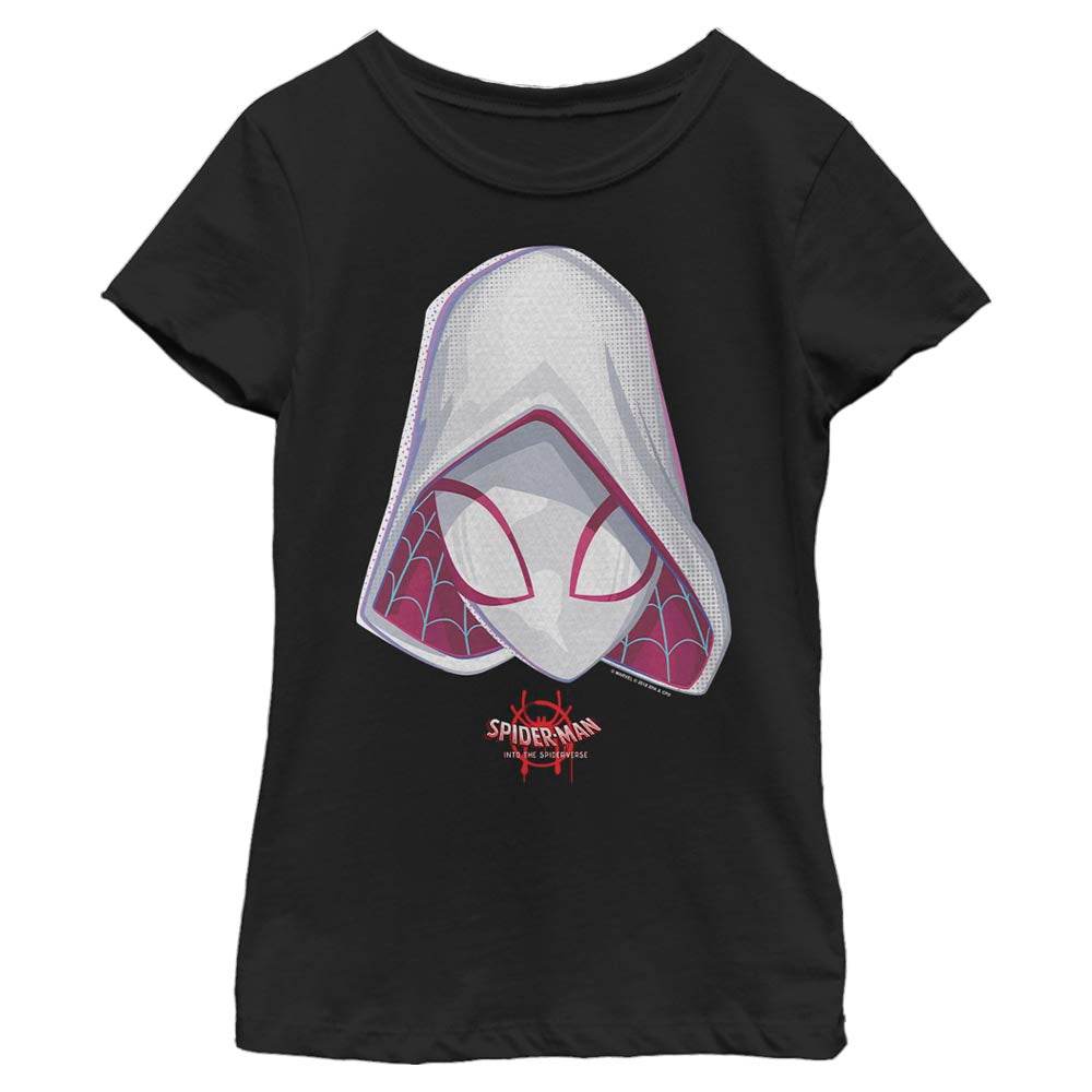 Girl's Marvel Spider-Man: Into the Spider-Verse Spider-Gwen Hood T-Shirt - MARVEL PRODUCTS AND MORE