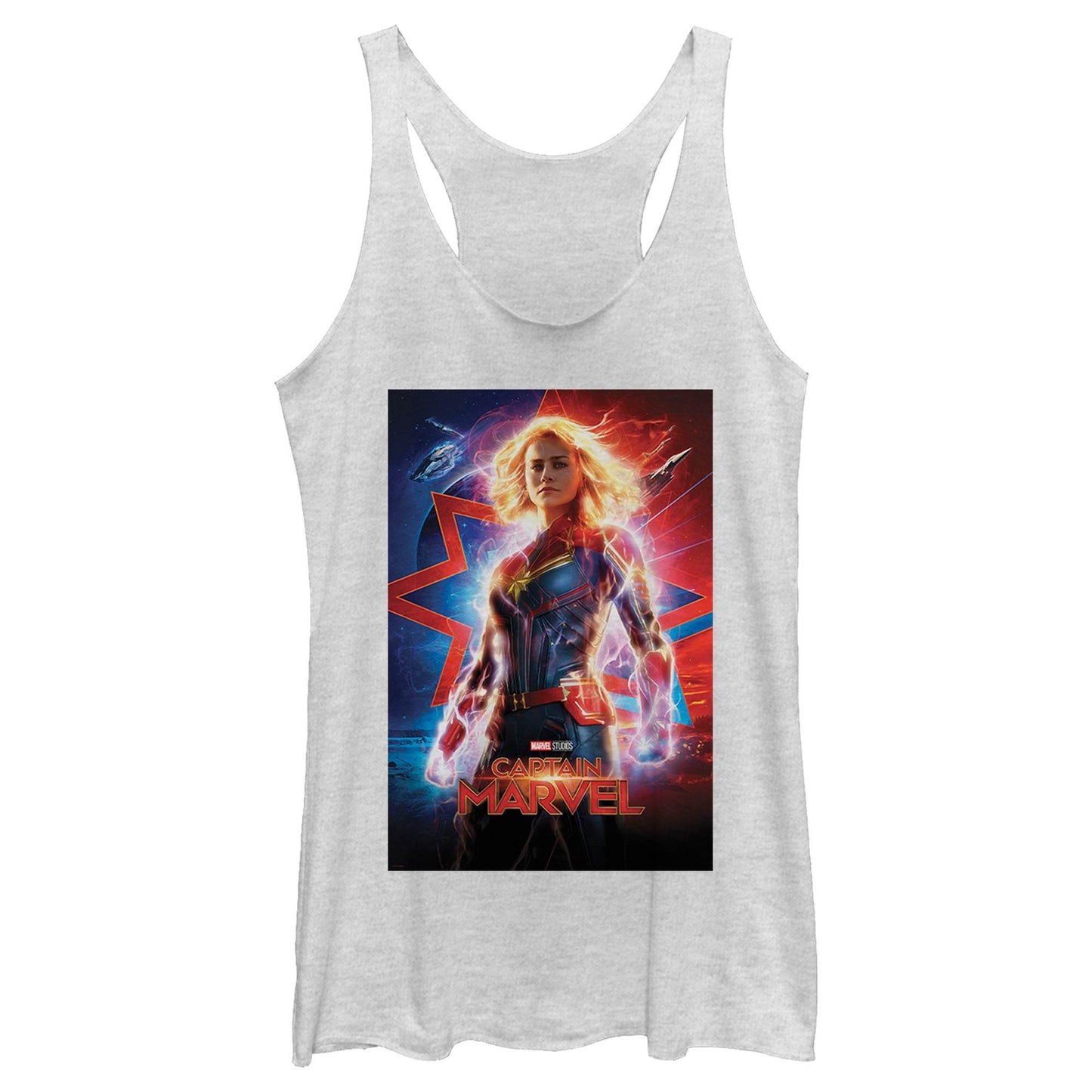 Junior's Marvel Marvel Poster Tank Top - MARVEL PRODUCTS AND MORE