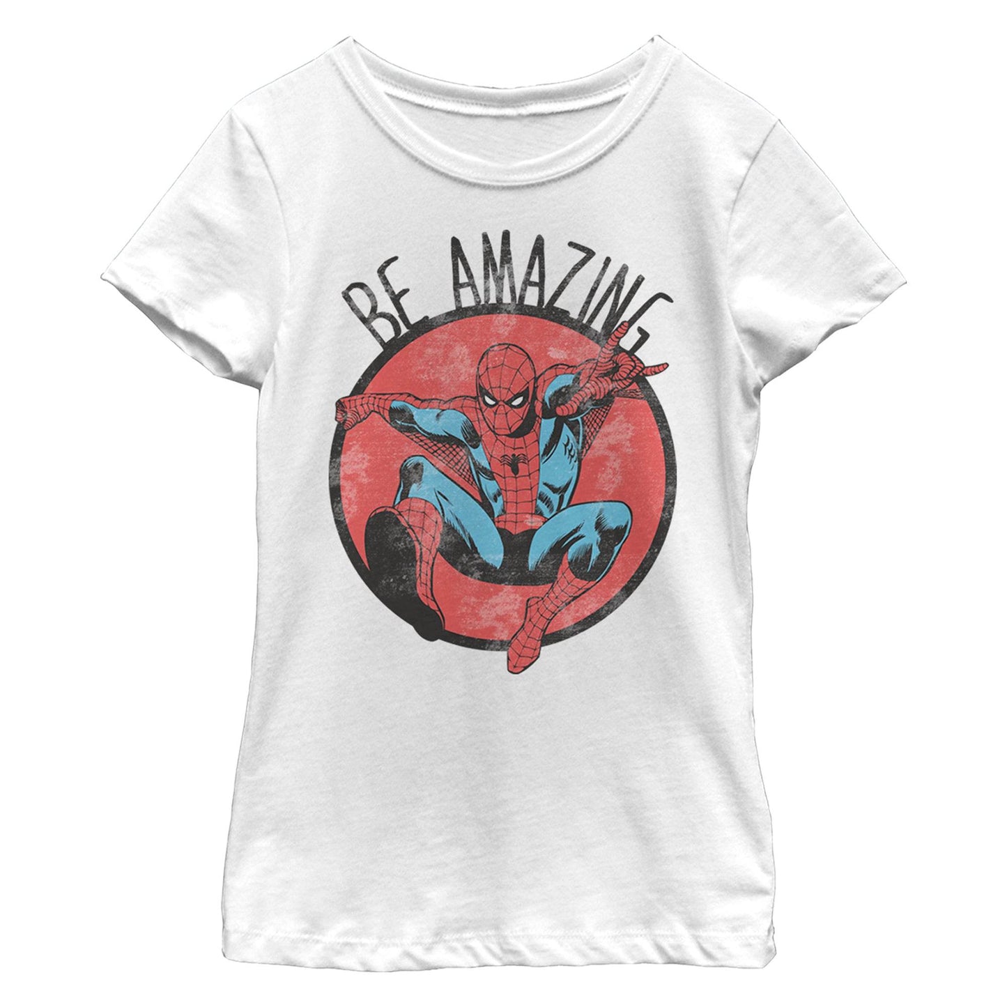 Girl's Marvel Be Amazing T-Shirt - MARVEL PRODUCTS AND MORE