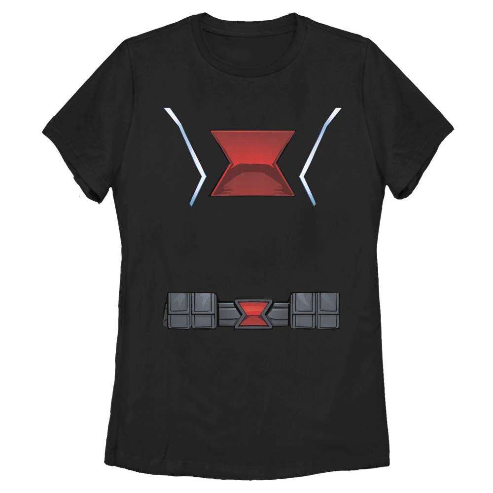 Women's Marvel Black Widow Front T-Shirt - MARVEL PRODUCTS AND MORE