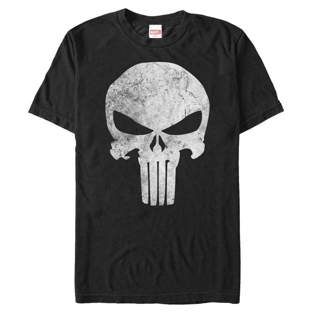 Men's Marvel Punisher Distressed Skull T-Shirt - MARVEL PRODUCTS AND MORE