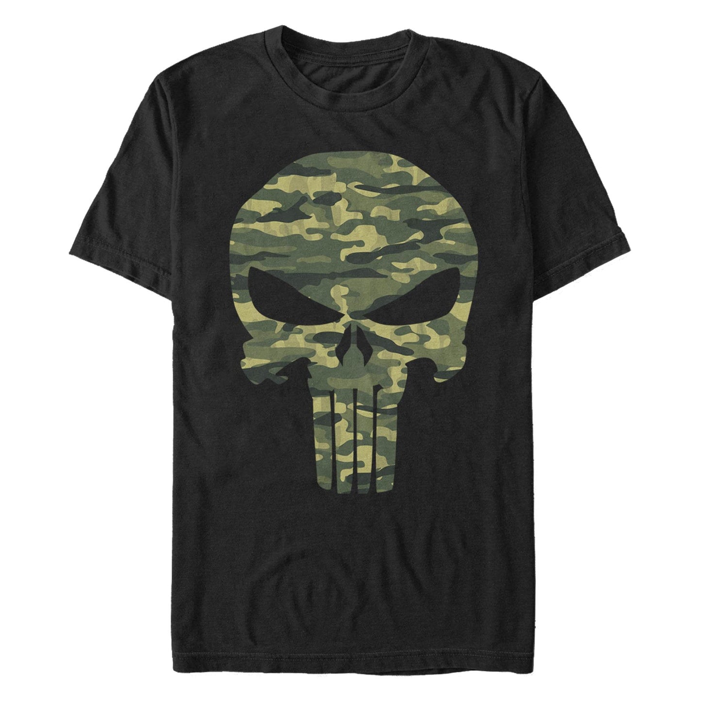 Men's Marvel Punisher CamoSkull T-Shirt - MARVEL PRODUCTS AND MORE