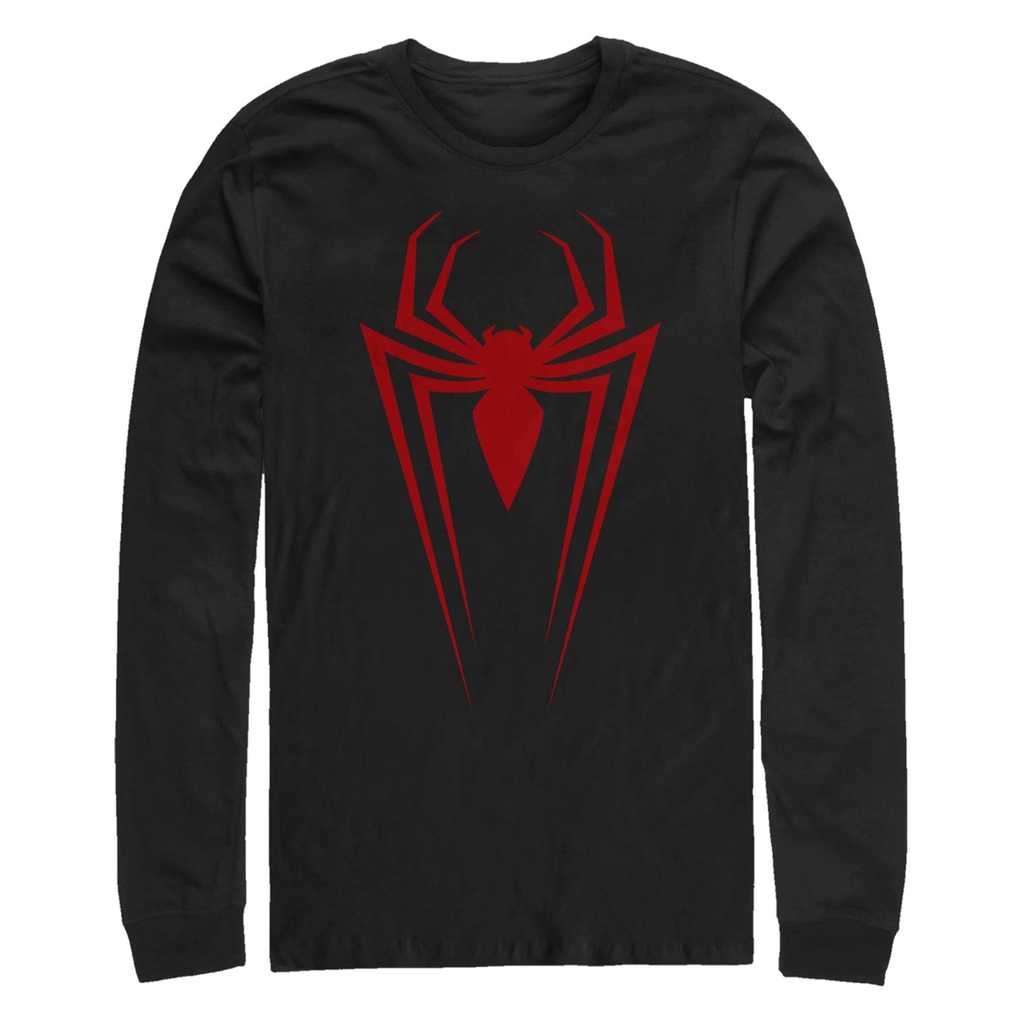 Men's Marvel Long Spider Long Sleeve T-Shirt - MARVEL PRODUCTS AND MORE