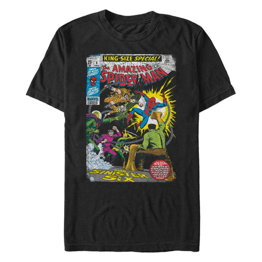 Men's Marvel Sinister 6 Comic T-Shirt - MARVEL PRODUCTS AND MORE
