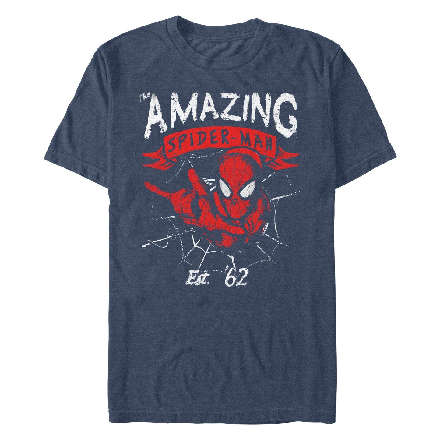 Men's Marvel Grunge Fwip T-Shirt - MARVEL PRODUCTS AND MORE