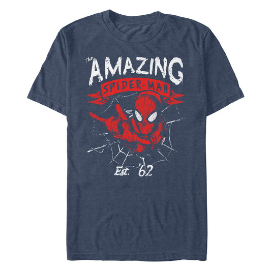 Men's Marvel Grunge Fwip T-Shirt - MARVEL PRODUCTS AND MORE
