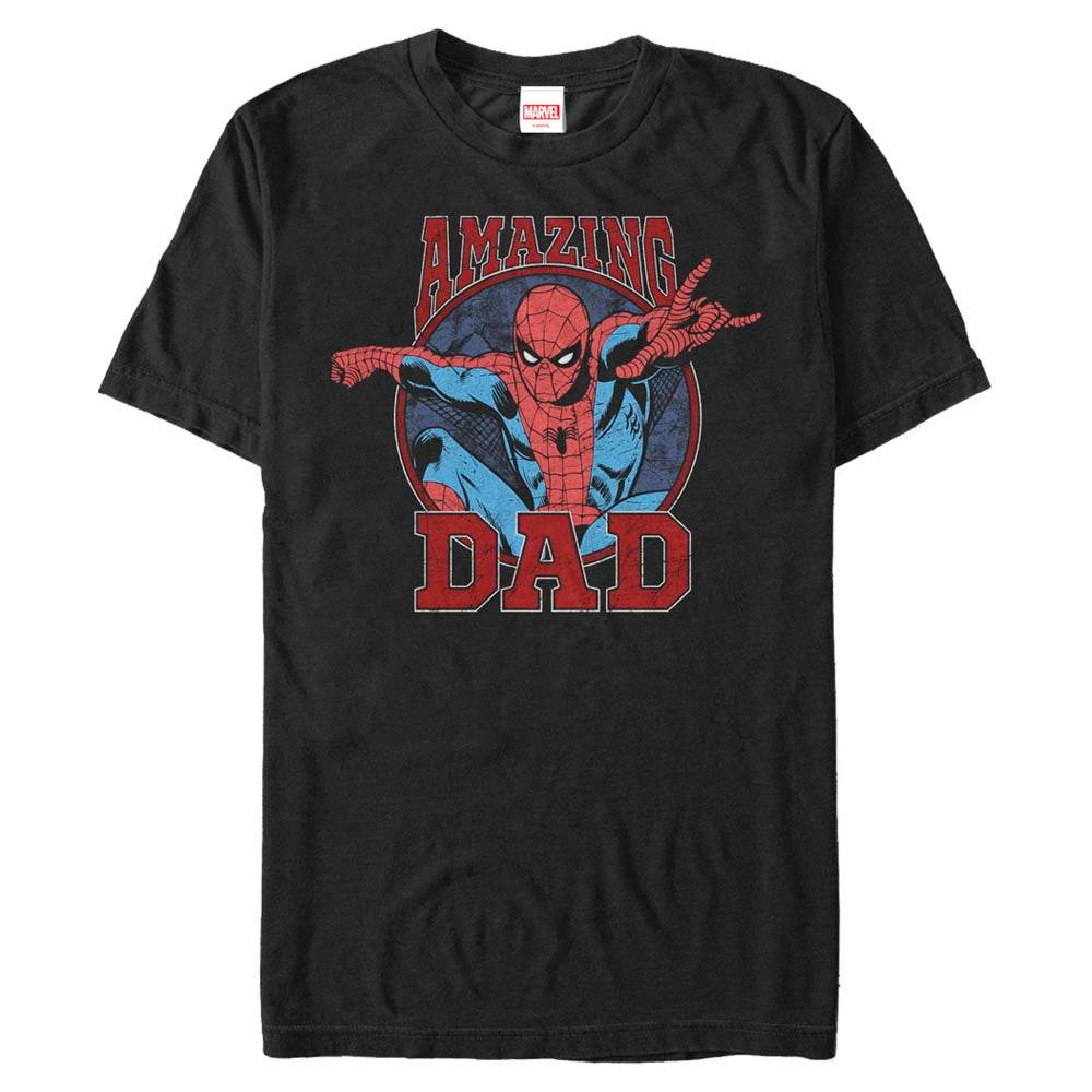 Men's Marvel Father's Day Spider-Man Amazing Dad T-Shirt - MARVEL PRODUCTS AND MORE
