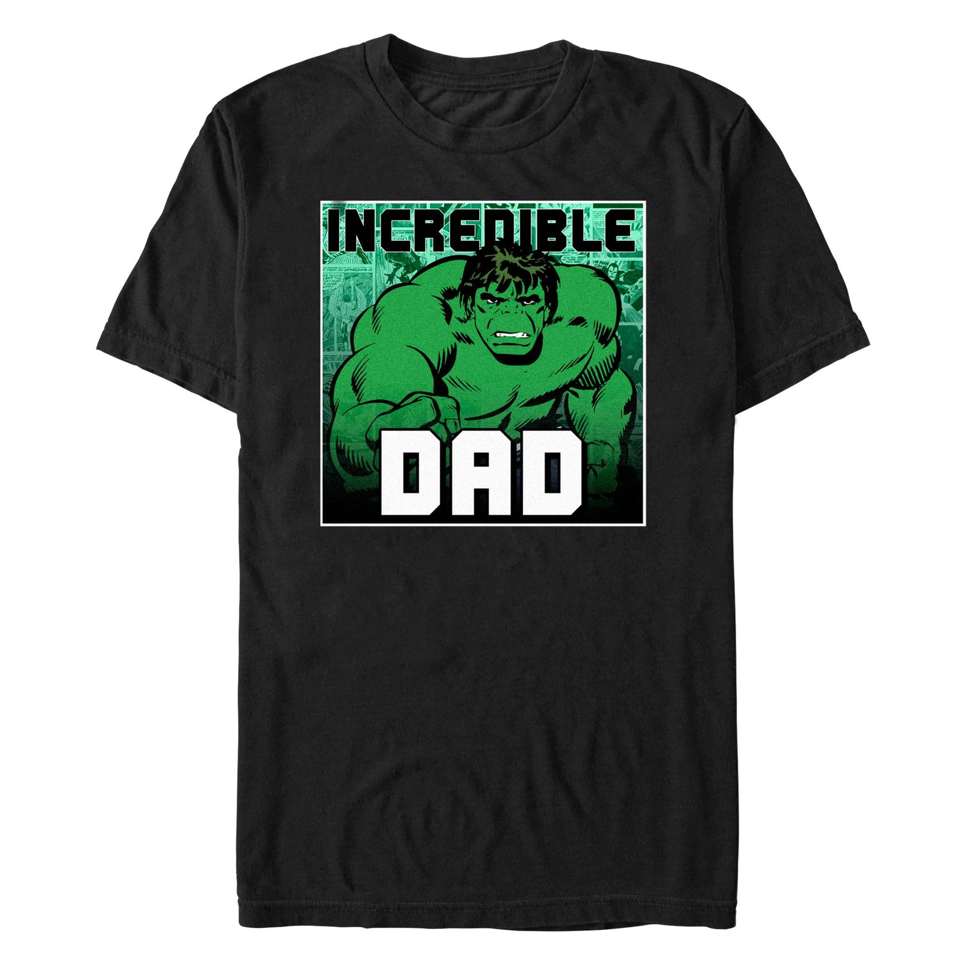 Men's Marvel Incredible Dad T-Shirt - MARVEL PRODUCTS AND MORE