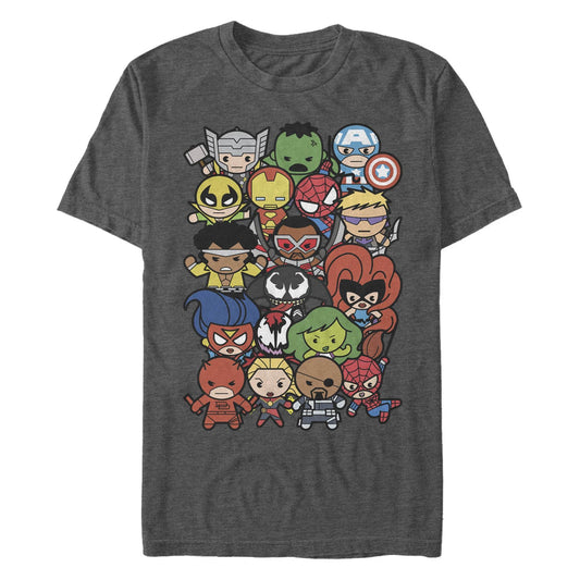 Men's Marvel Pile Up T-Shirt - MARVEL PRODUCTS AND MORE
