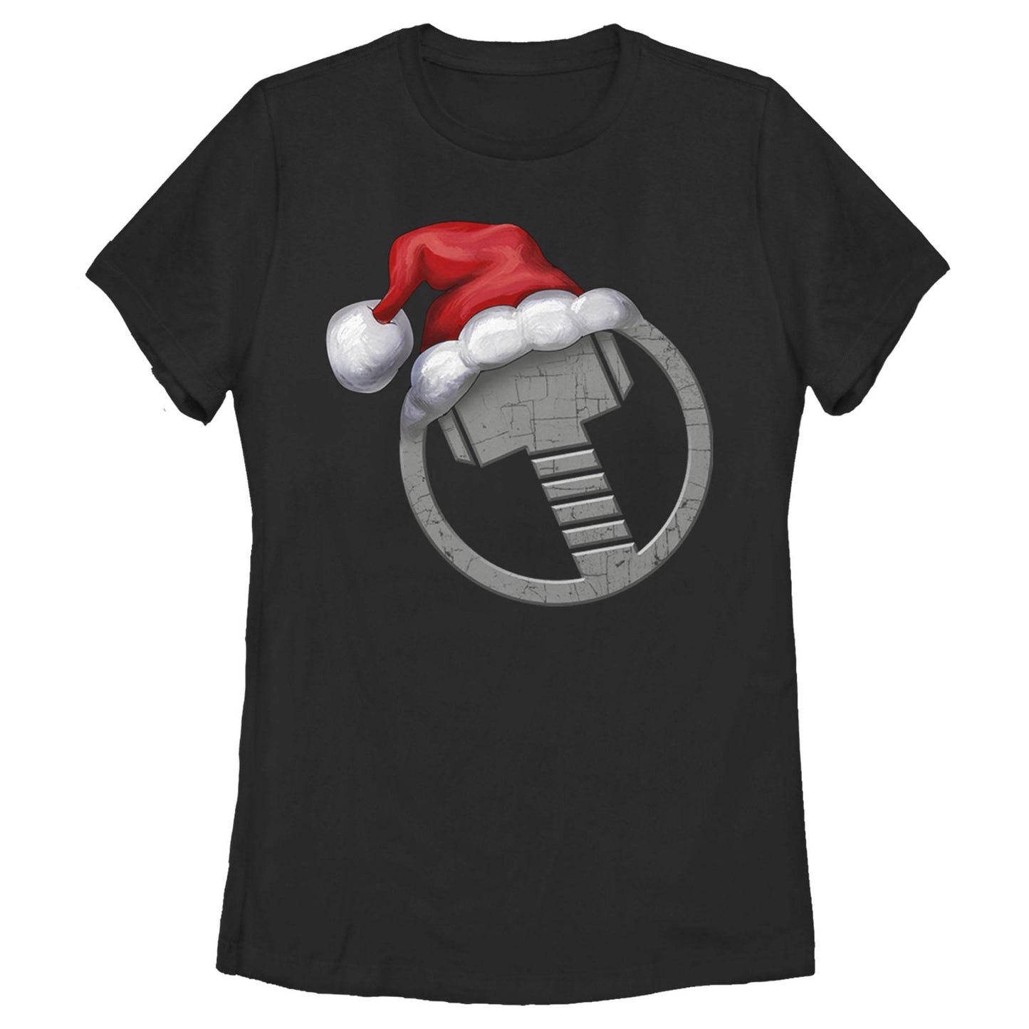 Women's Marvel Thors Holiday Hat T-Shirt - MARVEL PRODUCTS AND MORE
