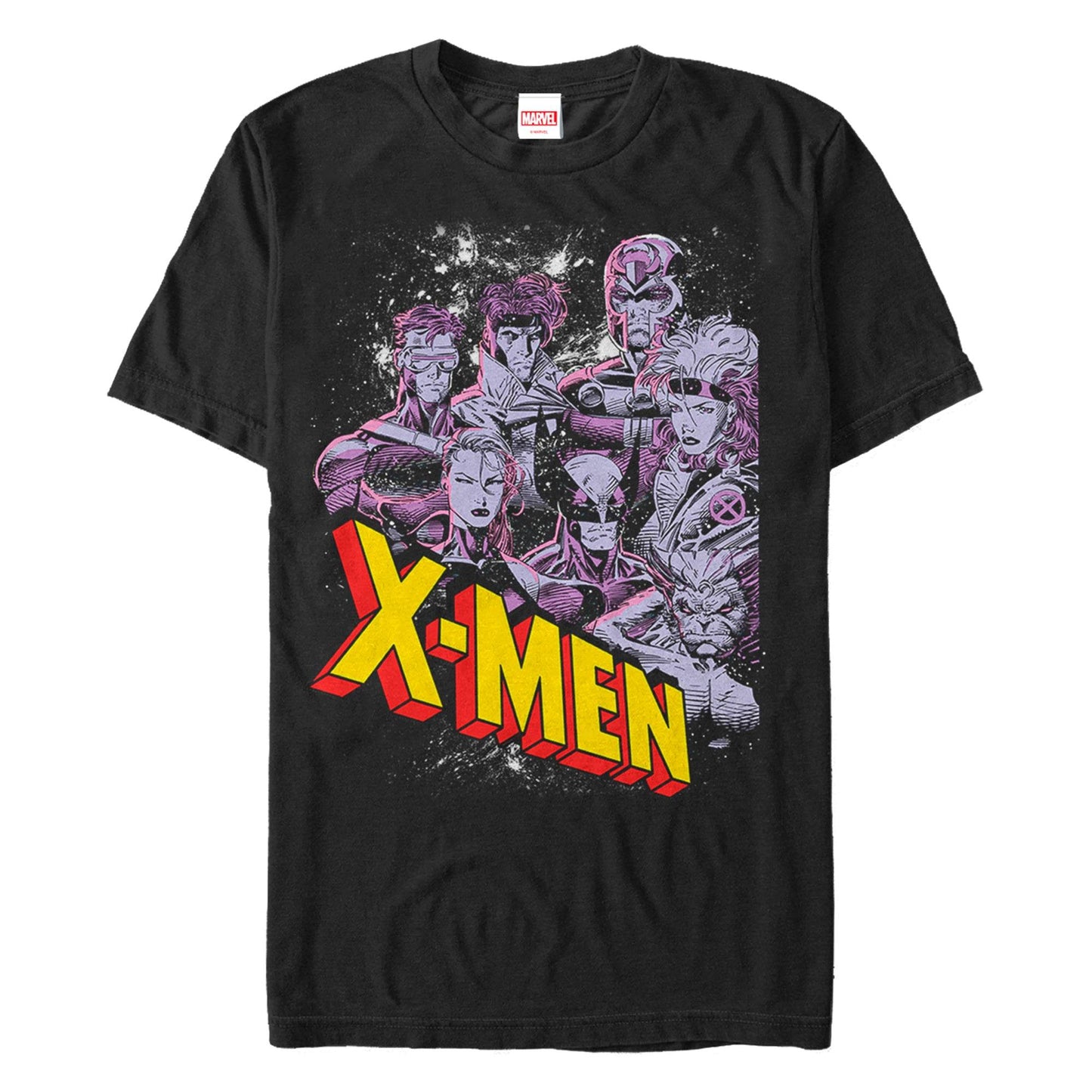 Men's Marvel Vintage Team T-Shirt - MARVEL PRODUCTS AND MORE