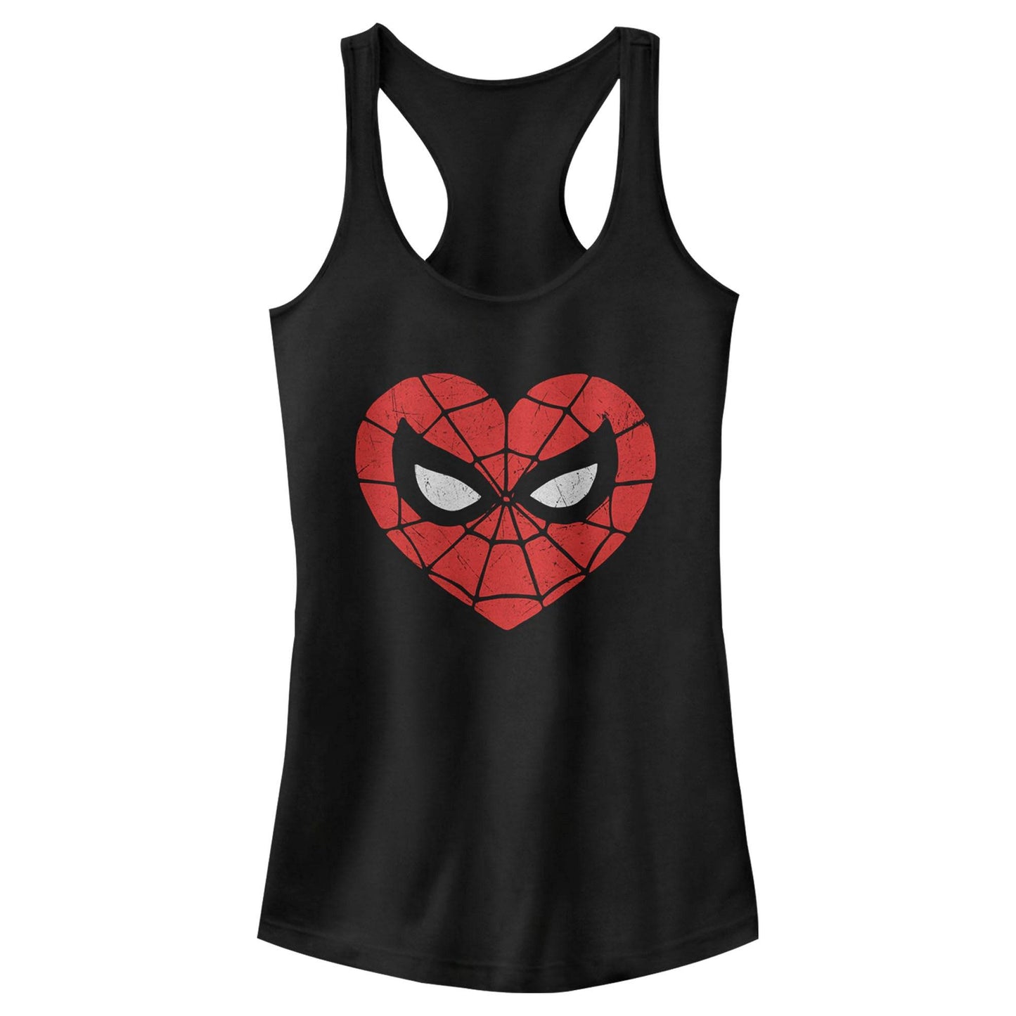 Junior's Marvel Spidey Heartbreaker Tank Top - MARVEL PRODUCTS AND MORE