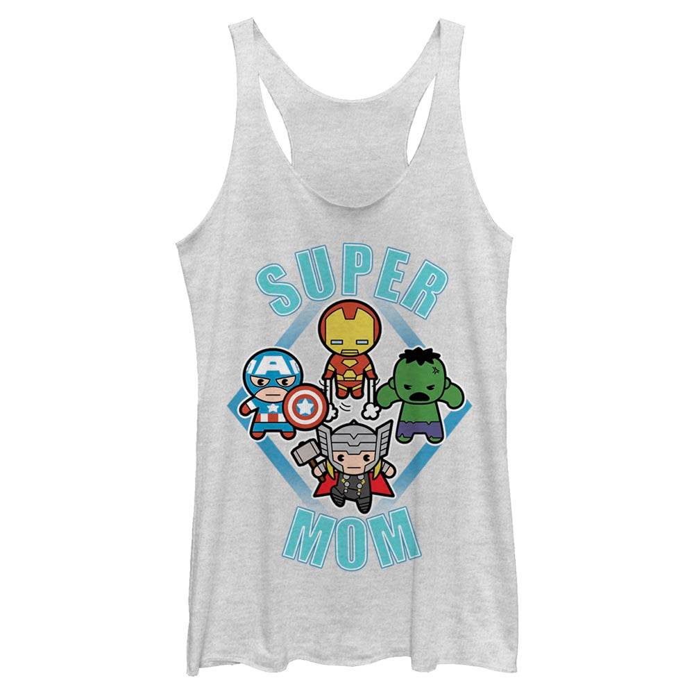 Junior's Marvel Super Mom Dudes Tank Top - MARVEL PRODUCTS AND MORE