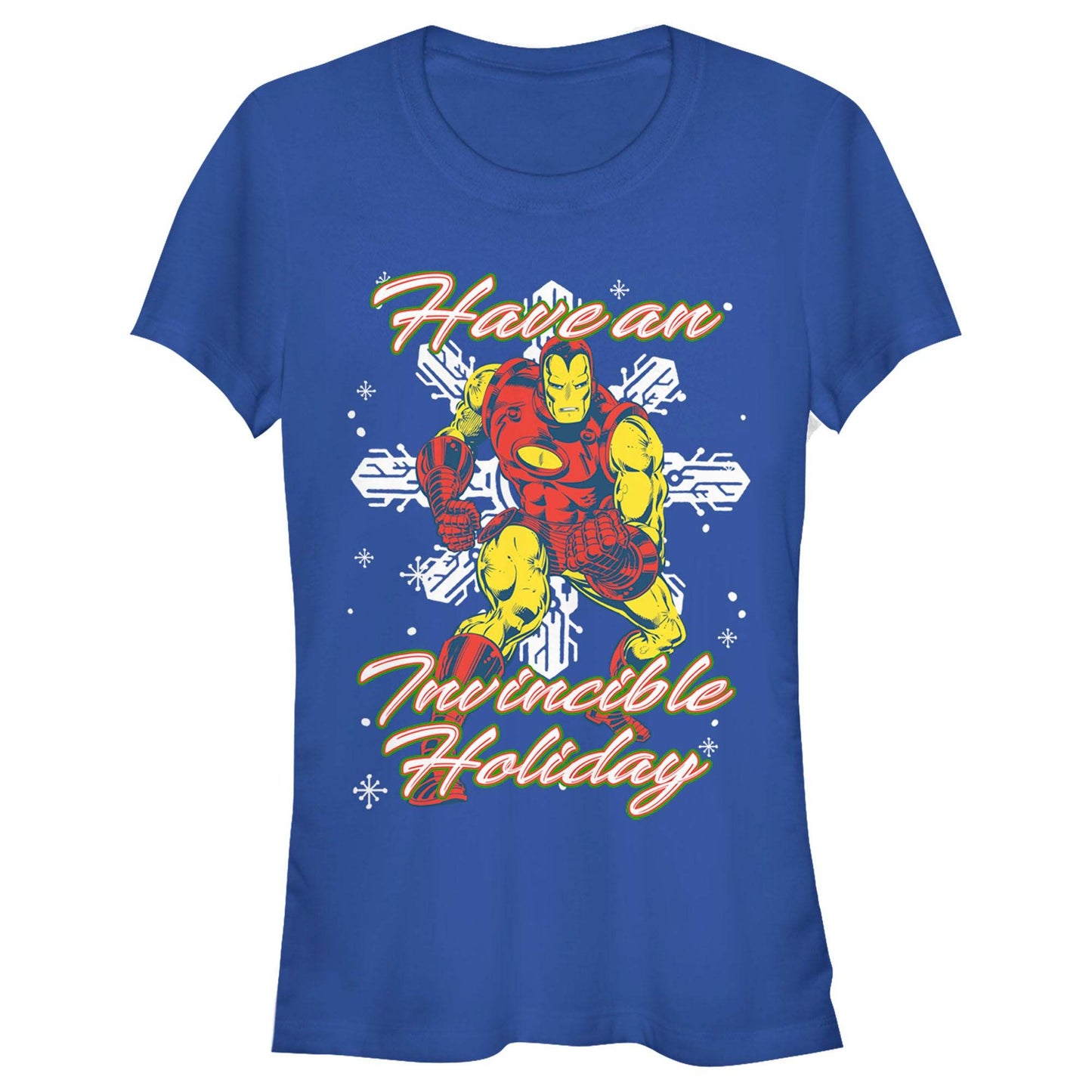 Junior's Marvel Incredible Holiday T-Shirt - MARVEL PRODUCTS AND MORE