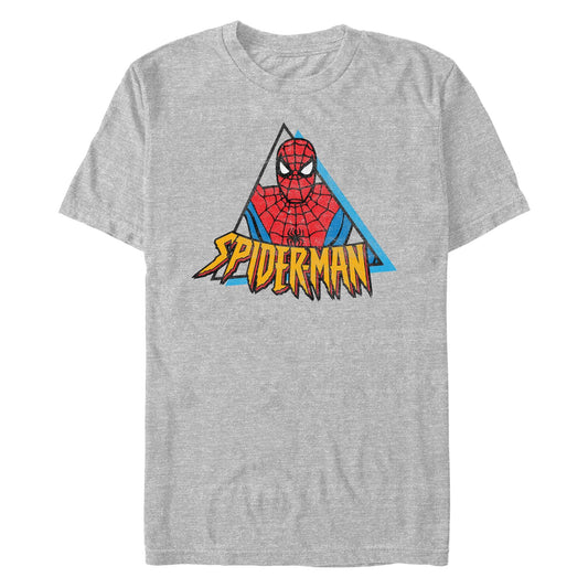 Men's Marvel SPIDERMAN TRIANGLE T-Shirt - MARVEL PRODUCTS AND MORE