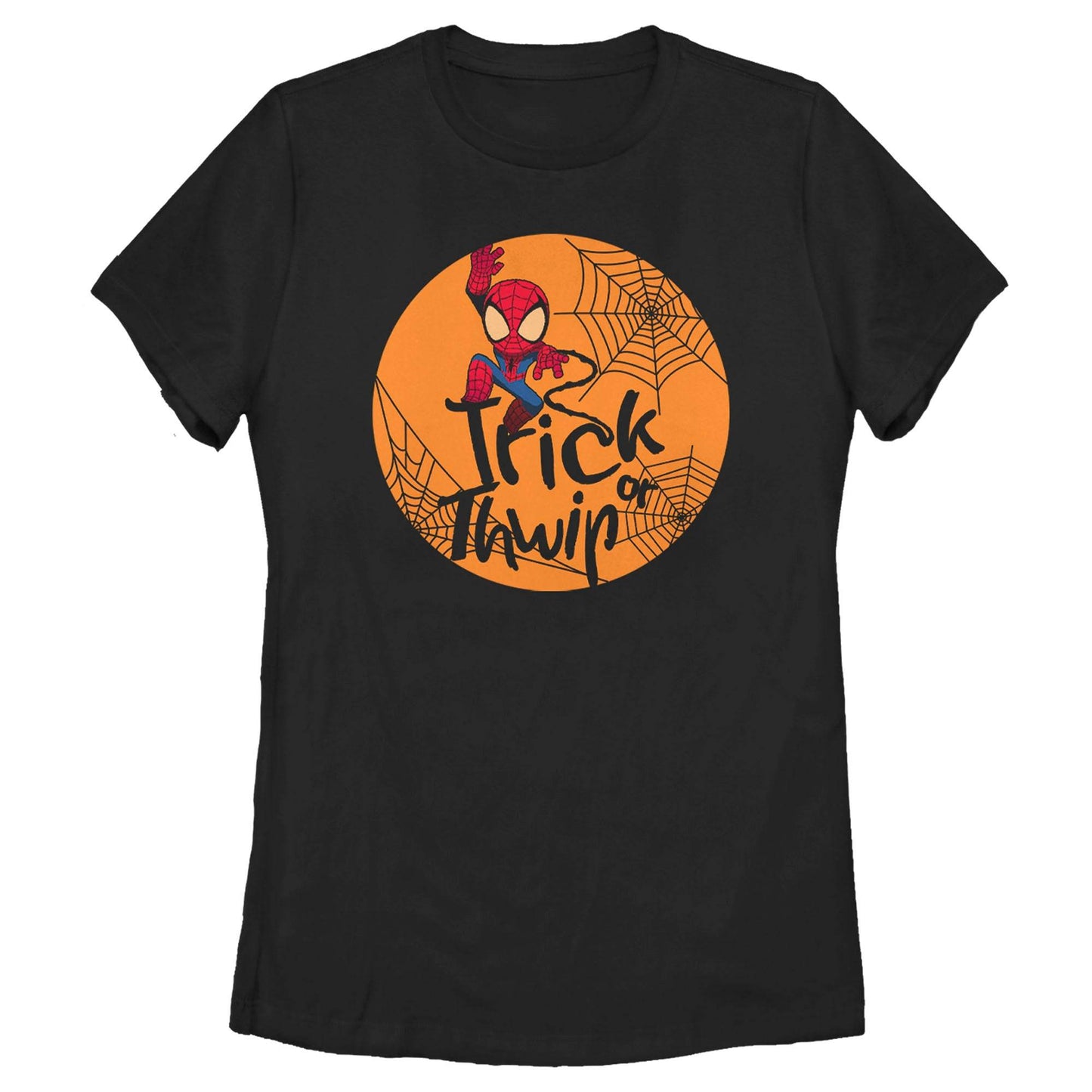 Women's Marvel TrickRThwip T-Shirt - MARVEL PRODUCTS AND MORE