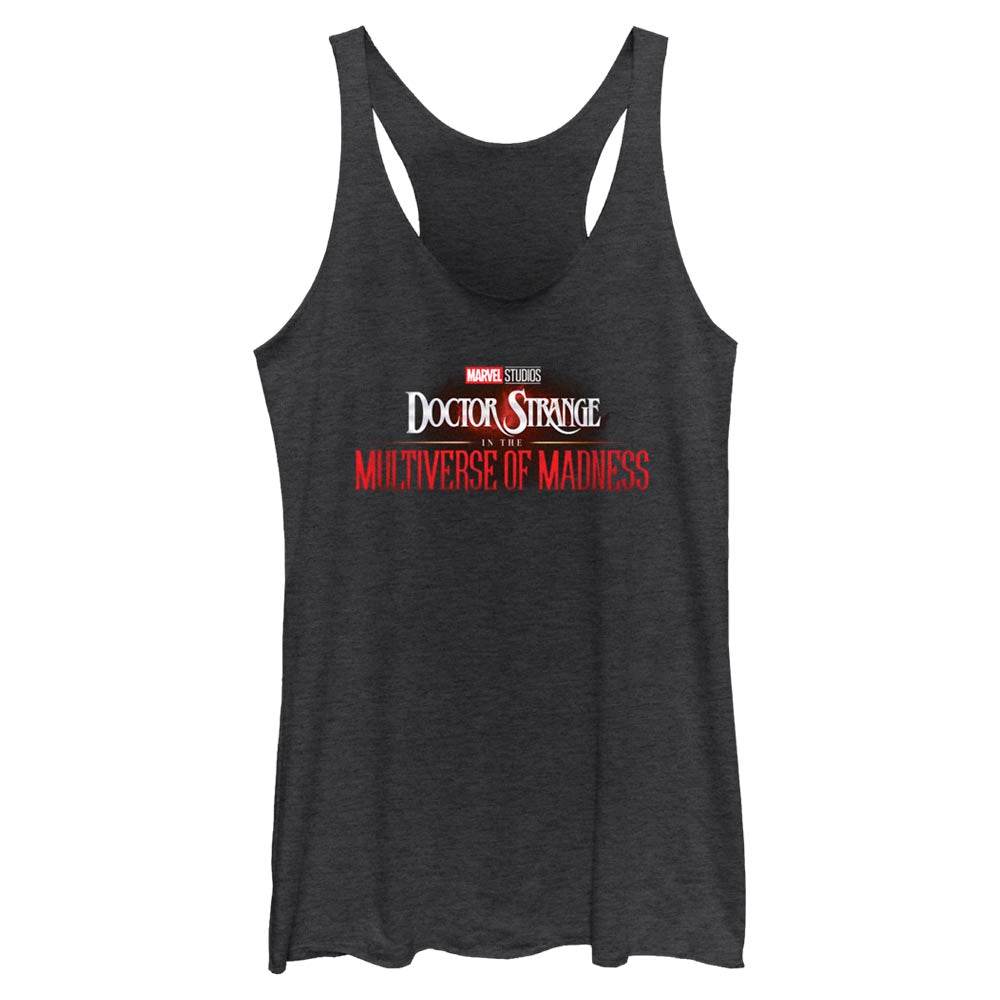 Junior's Marvel Doctor Strange Rendered Logo Tank Top - MARVEL PRODUCTS AND MORE