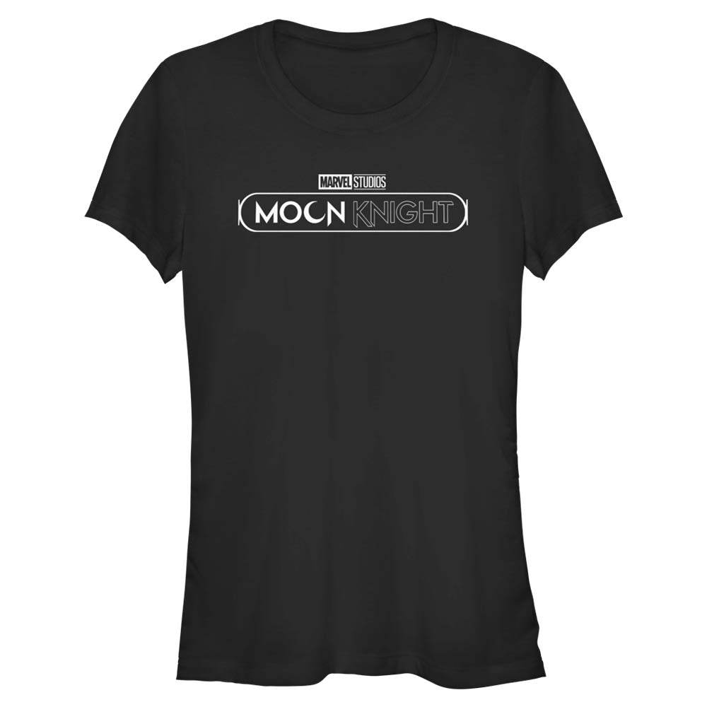 Junior's Marvel Moon Knight White Logo T-Shirt - MARVEL PRODUCTS AND MORE
