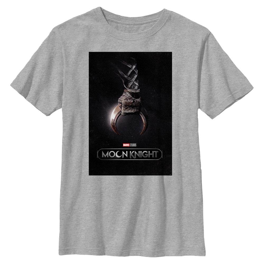 Boy's Marvel Crescent Dart Poster T-Shirt - MARVEL PRODUCTS AND MORE
