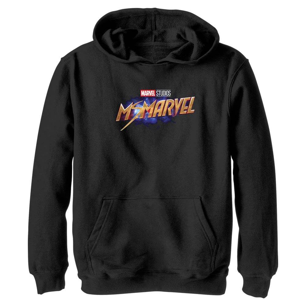 Boy's Marvel Ms Logo Lightweight Hoodie - MARVEL PRODUCTS AND MORE
