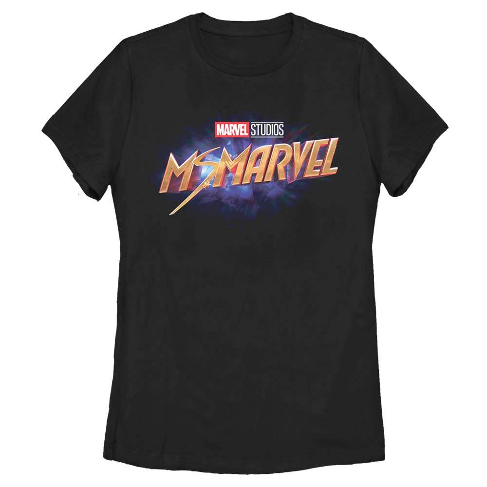 Women's Marvel Ms Logo T-Shirt - MARVEL PRODUCTS AND MORE