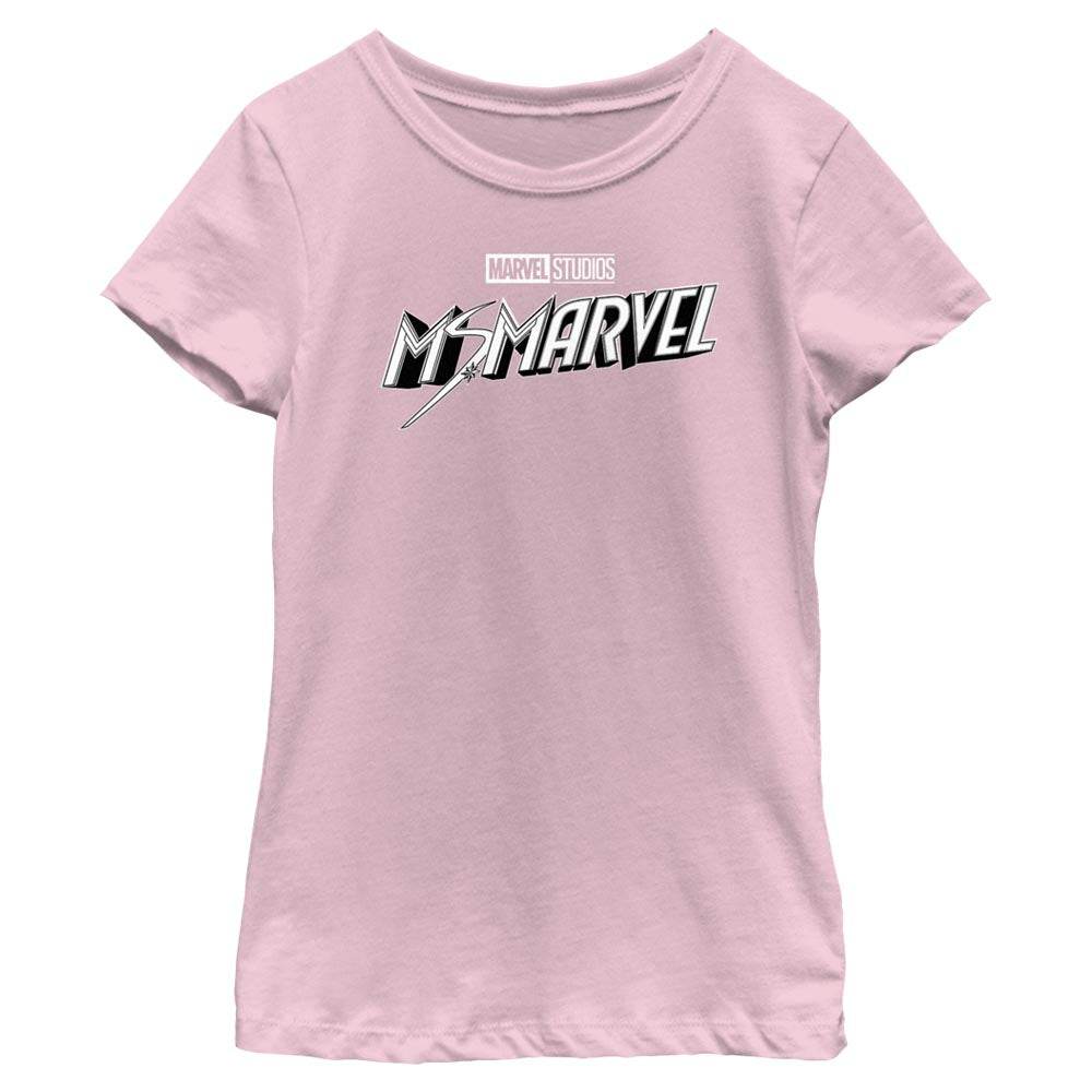 Girl's Marvel Black and White T-Shirt - MARVEL PRODUCTS AND MORE