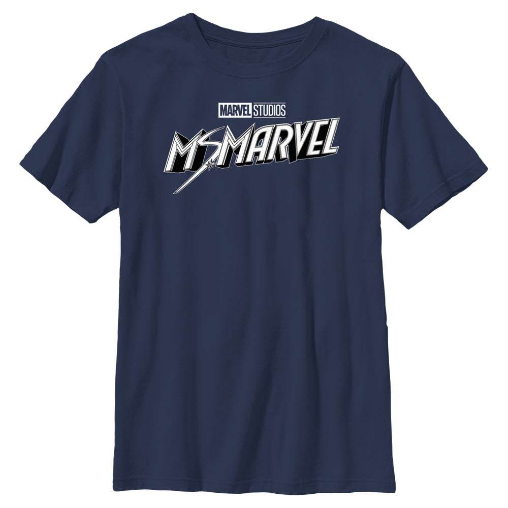 Boy's Marvel Black and White T-Shirt - MARVEL PRODUCTS AND MORE