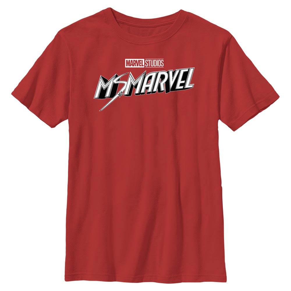 Boy's Marvel Black and White T-Shirt - MARVEL PRODUCTS AND MORE