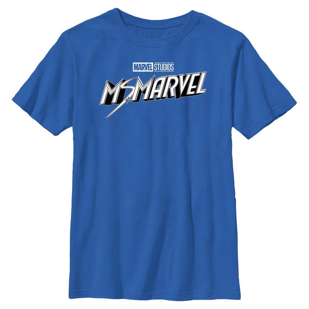 Boy's Marvel Black and White T-Shirt - MARVEL PRODUCTS AND MORE