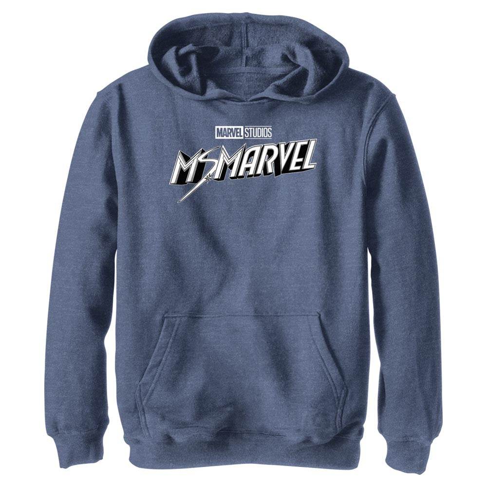 Boy's Marvel Black and White Lightweight Hoodie - MARVEL PRODUCTS AND MORE
