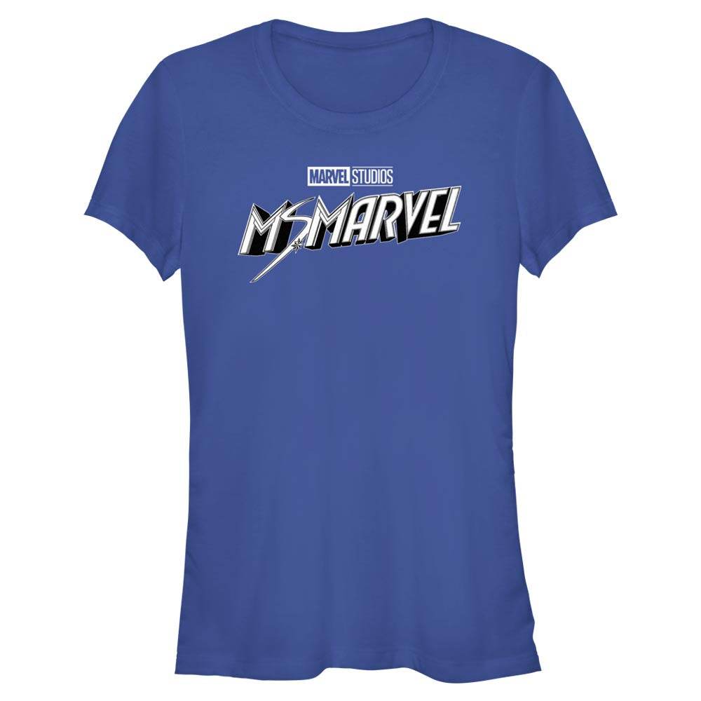 Junior's Marvel Black and White T-Shirt - MARVEL PRODUCTS AND MORE