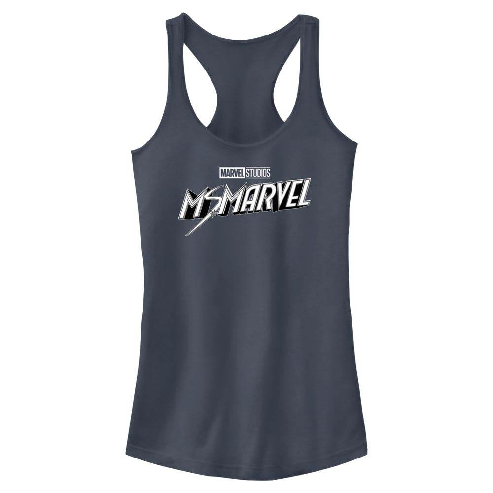 Junior's Marvel Black and White Tank Top - MARVEL PRODUCTS AND MORE