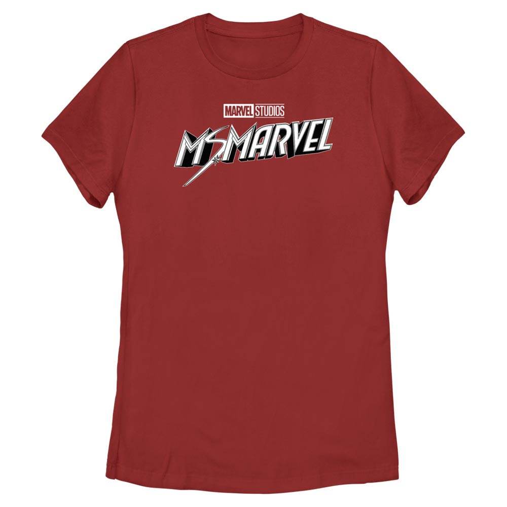 Women's Marvel Black and White T-Shirt - MARVEL PRODUCTS AND MORE