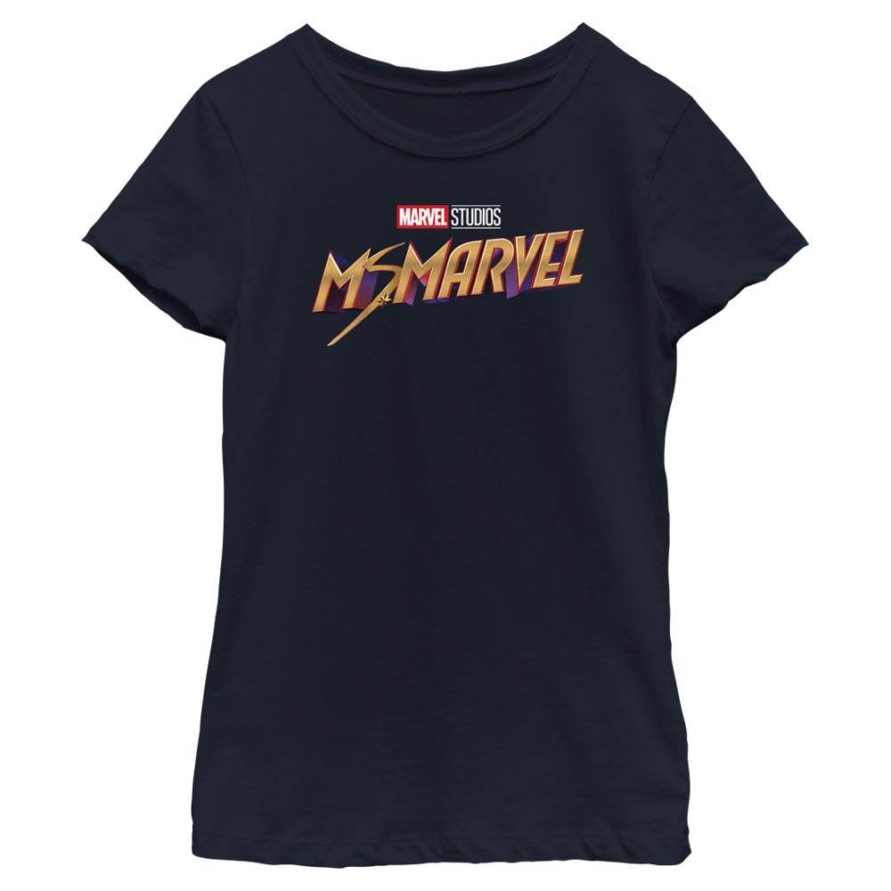 Girl's Marvel Classic Logo T-Shirt - MARVEL PRODUCTS AND MORE