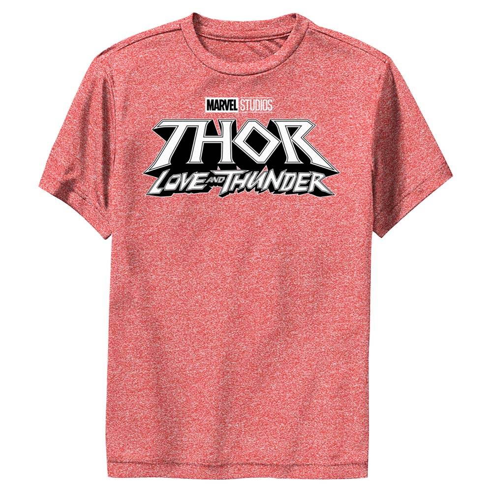 Boy's Marvel Black Logo T-Shirt - MARVEL PRODUCTS AND MORE